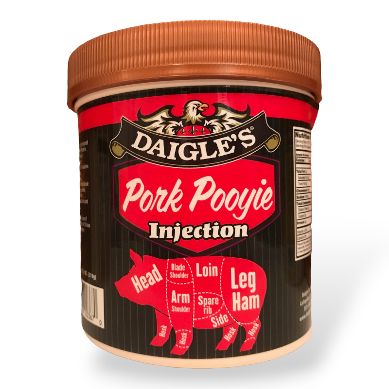 Daigle's Pork Pooyie Injection, 11 oz.